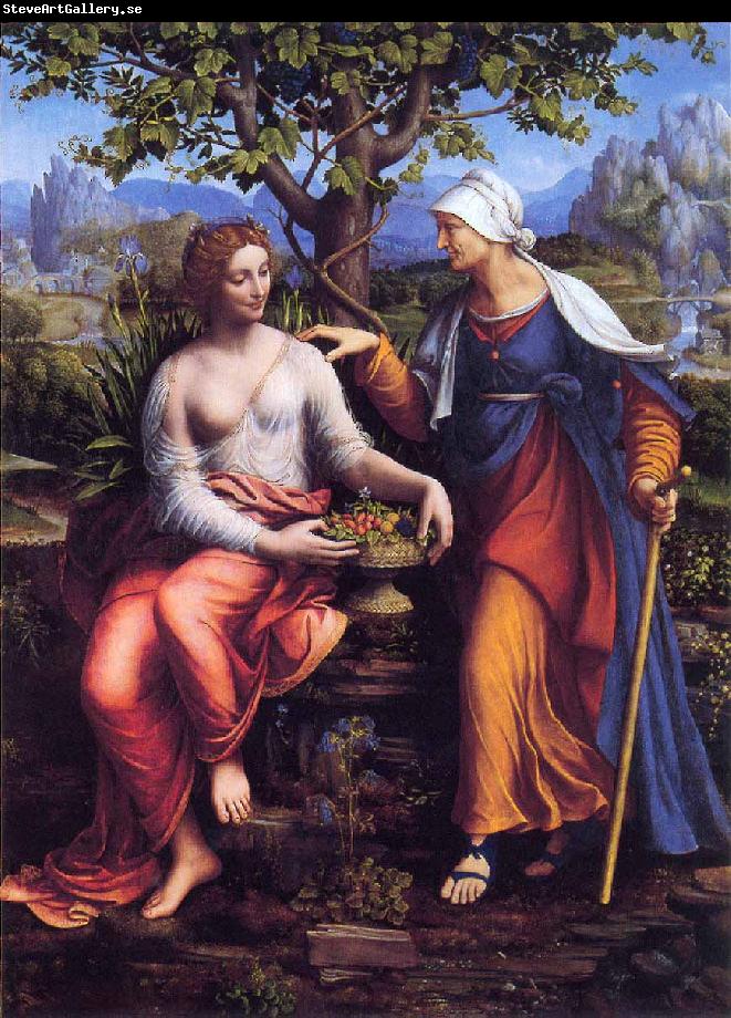 Zygmunt Waliszewski Vertumnus and Pomona